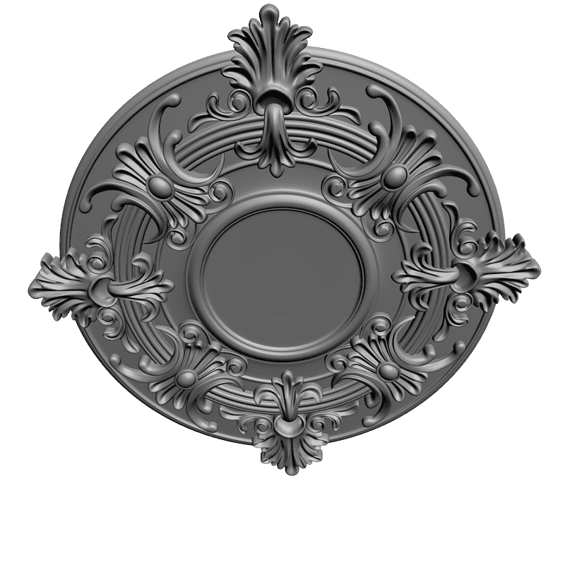 картинка Розетка резная D16-021 3D-STL.COM