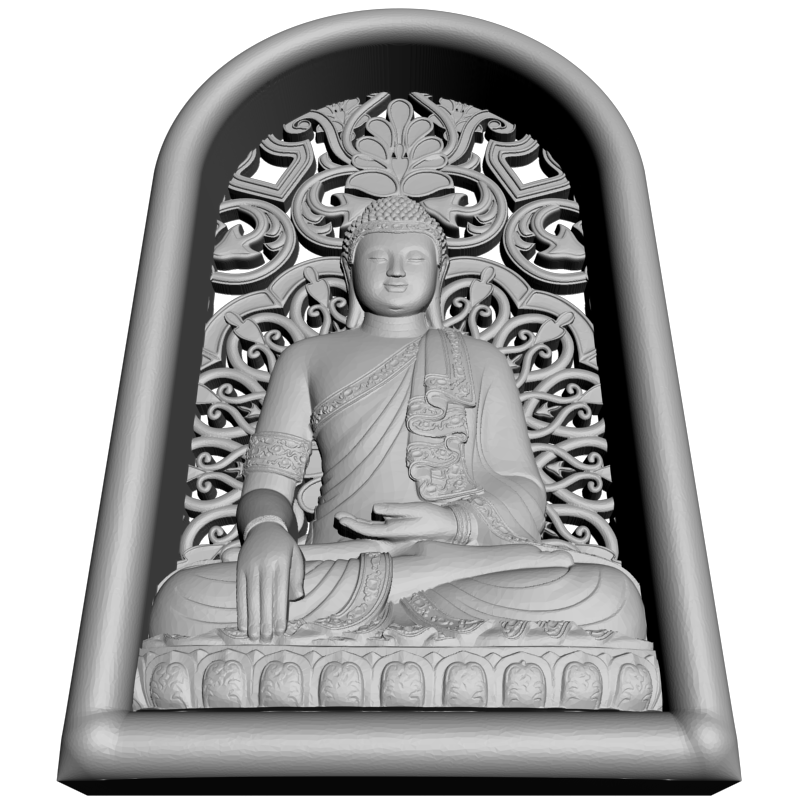 картинка Будда маленький V9-126 3D-STL.COM