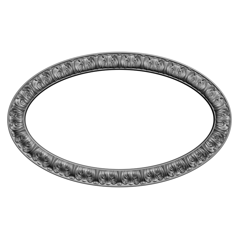 картинка Рамка резная D14-589 3D-STL.COM