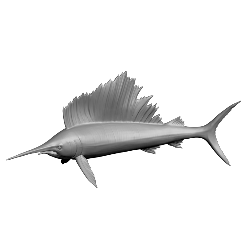 картинка Рыбы-меч F5-029 3D-STL.COM