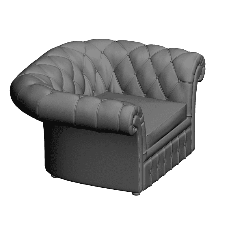 картинка Кресло Бакстер M3-095 3D-STL.COM