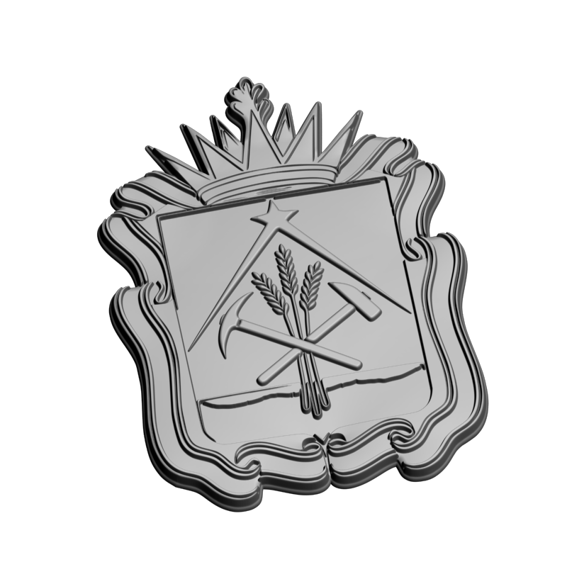 картинка Герб Кузбаса RG1-093 3D-STL.COM