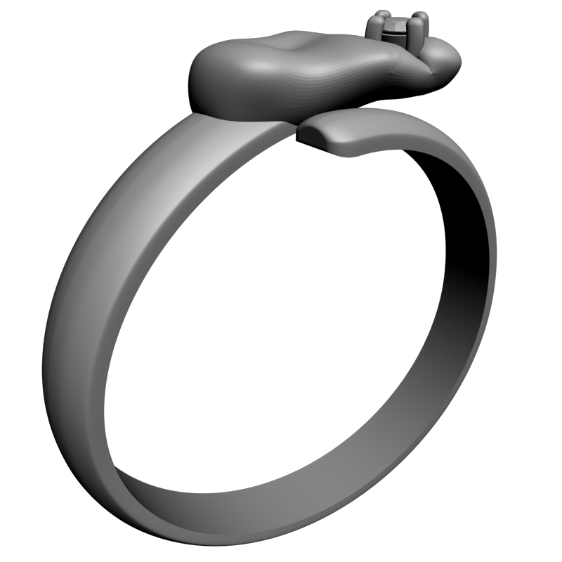 картинка Кольцо RY2-186 3D-STL.COM