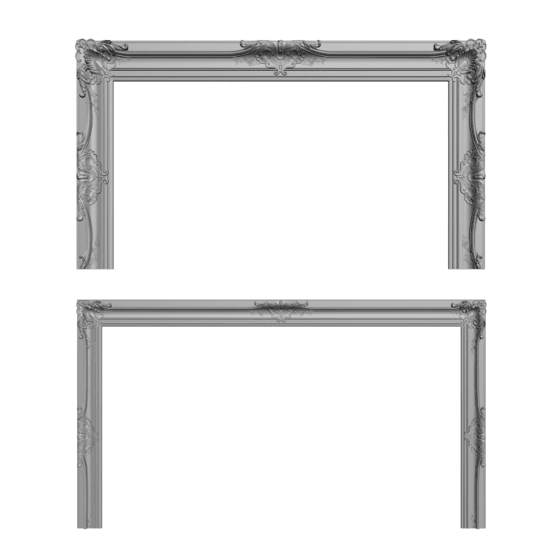 картинка Рамка резная D14-344 3D-STL.COM