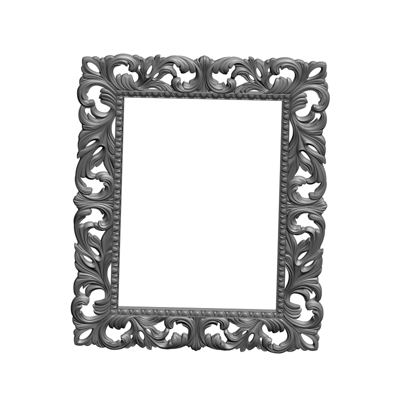 картинка Рама резная D14-509 3D-STL.COM