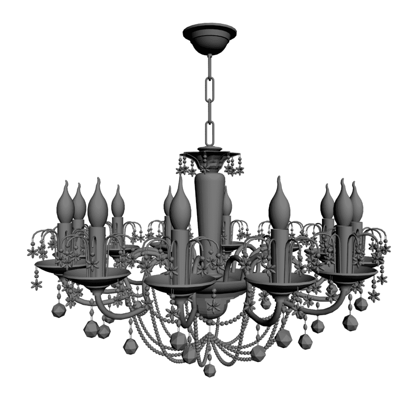 картинка Люстра H6-034 3D-STL.COM