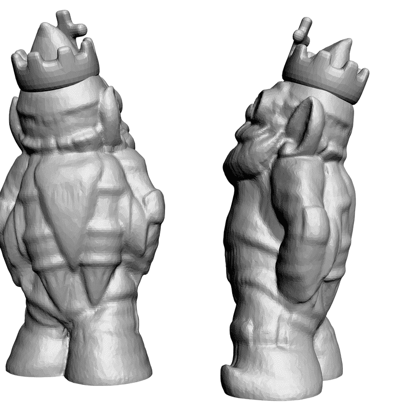 картинка Гном Король PI-002 3D-STL.COM