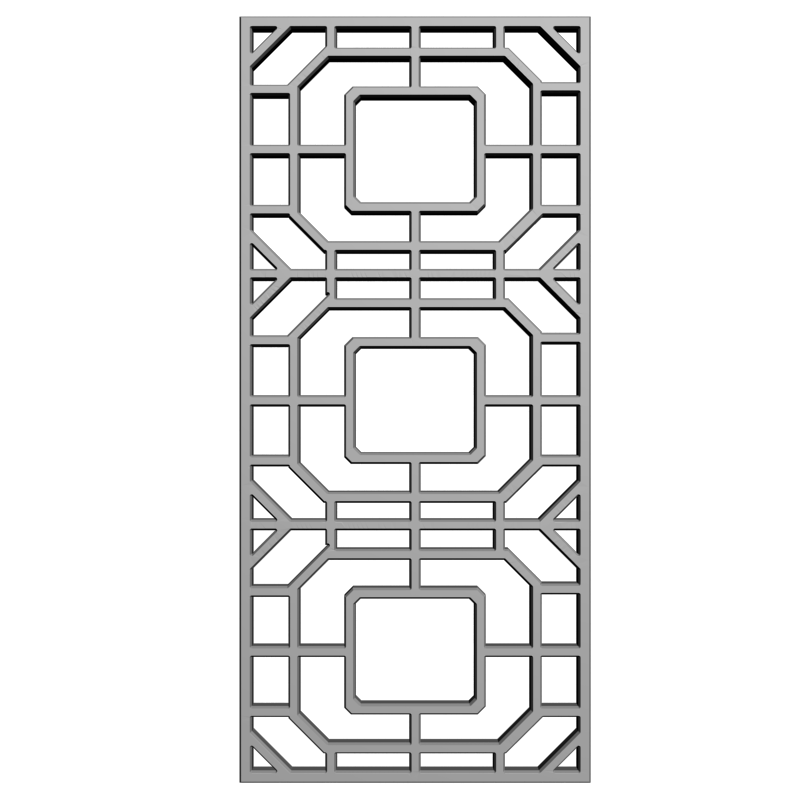 картинка Решётка декоративная D15-038 3D-STL.COM