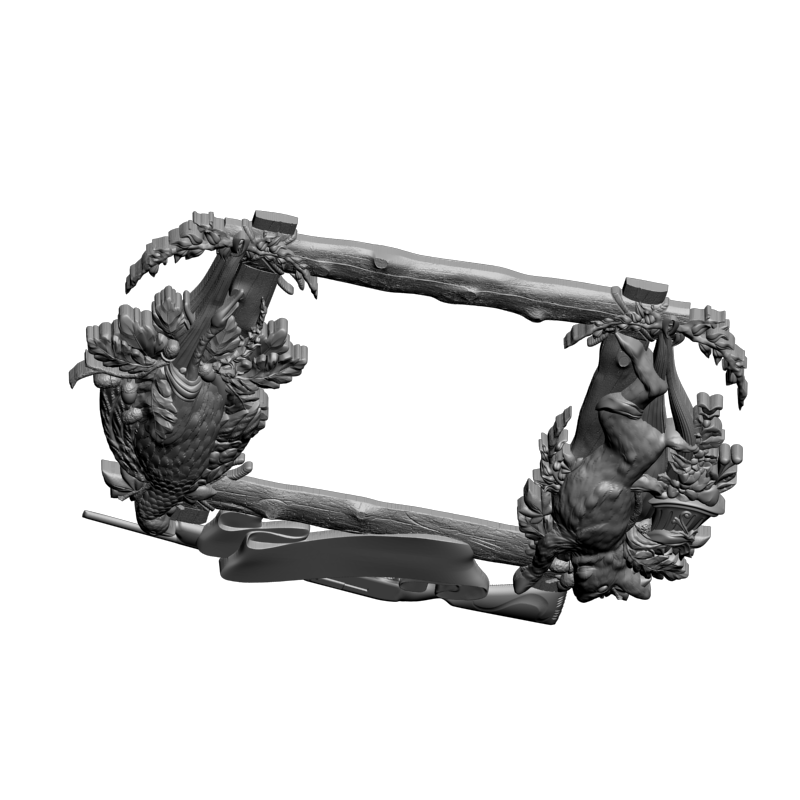 картинка Рама резная D14-519 3D-STL.COM