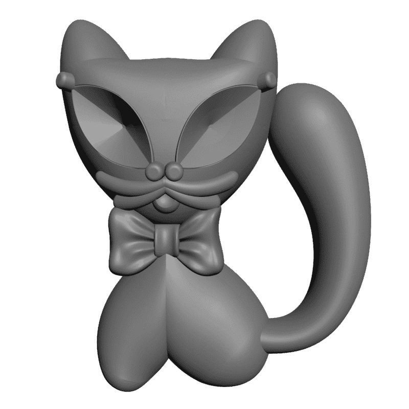 картинка Котёнок PI1-192 3D-STL.COM