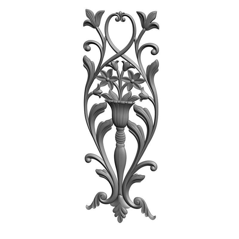 картинка Накладка D10-347 3D-STL.COM