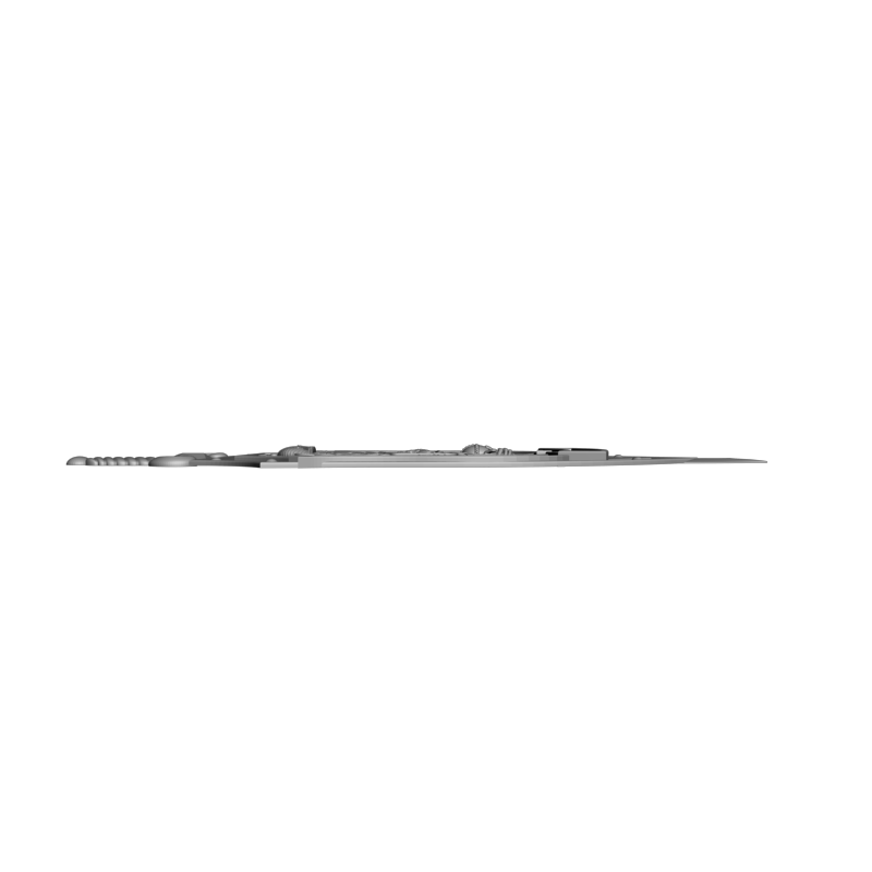 картинка Герб ФСБ Федеральной Службы Безопасности RG1-120 3D-STL.COM