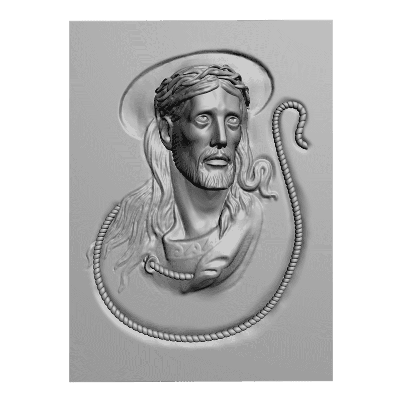 картинка Лицо L1-024 3D-STL.COM
