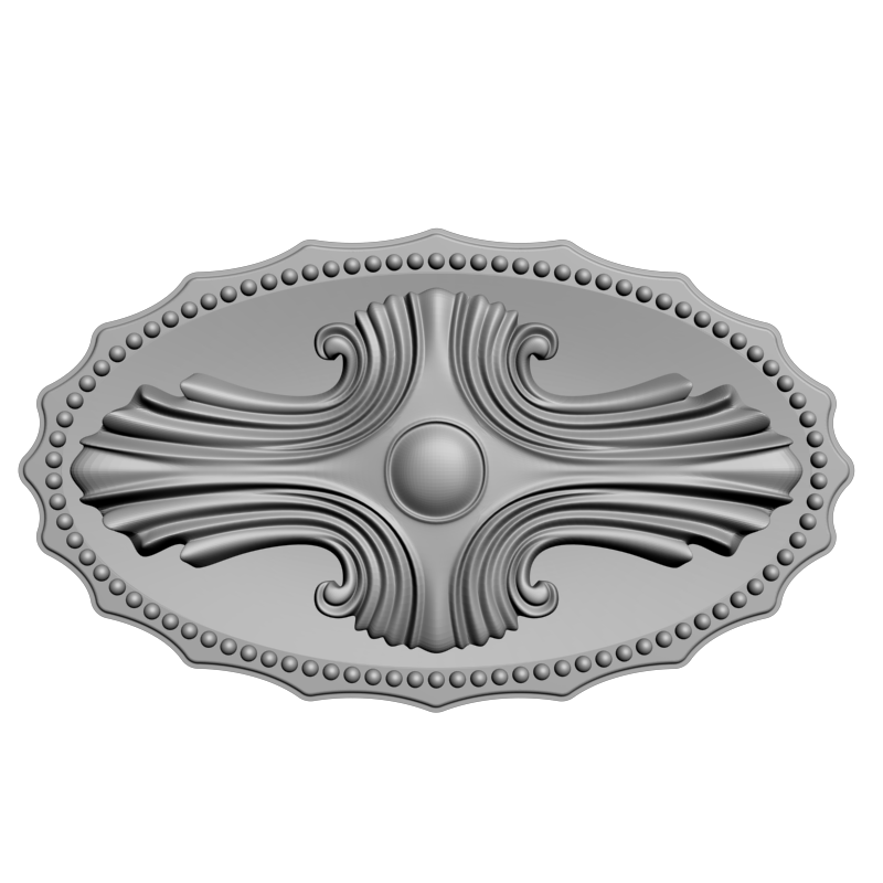 картинка Розетка резная D16-342 3D-STL.COM