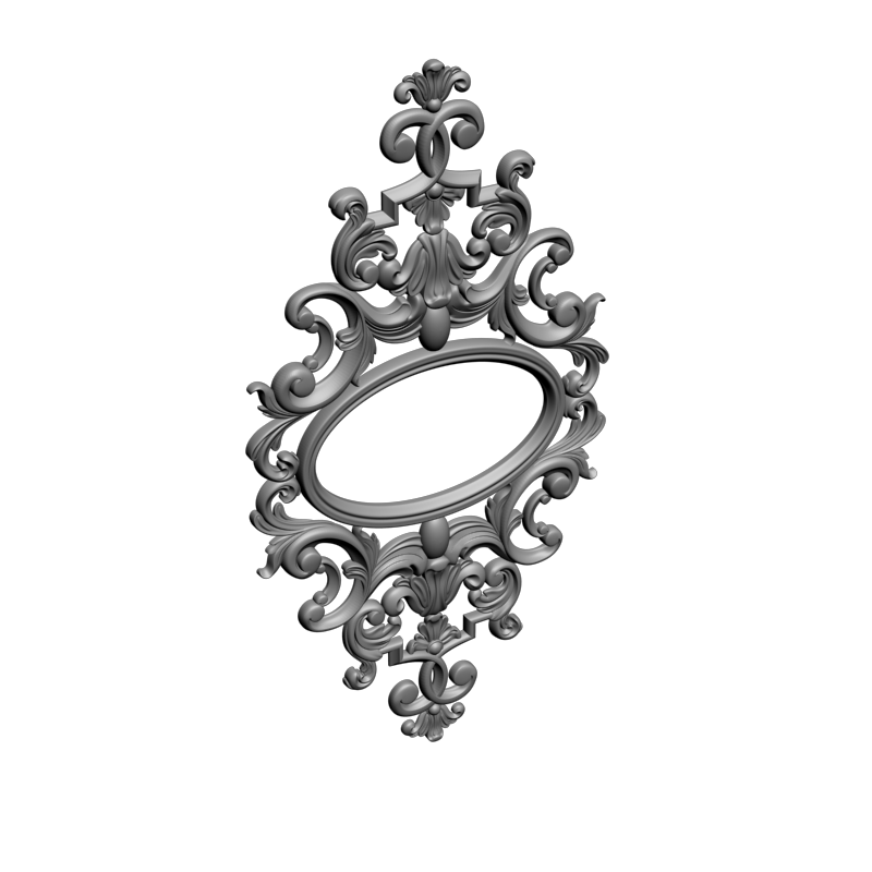 картинка Накладка декоративная D10-368 3D-STL.COM