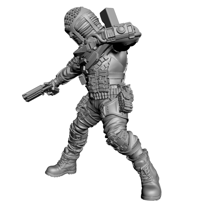 картинка Охотник на киборгов PI1-473 3D-STL.COM