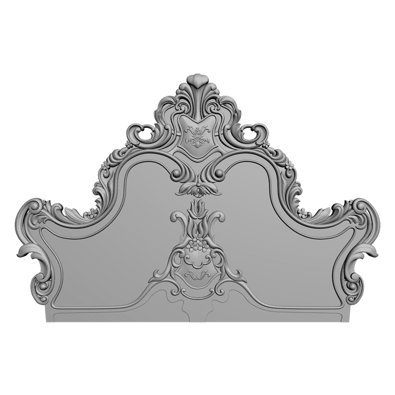 картинка Кровать M4-022 3D-STL.COM