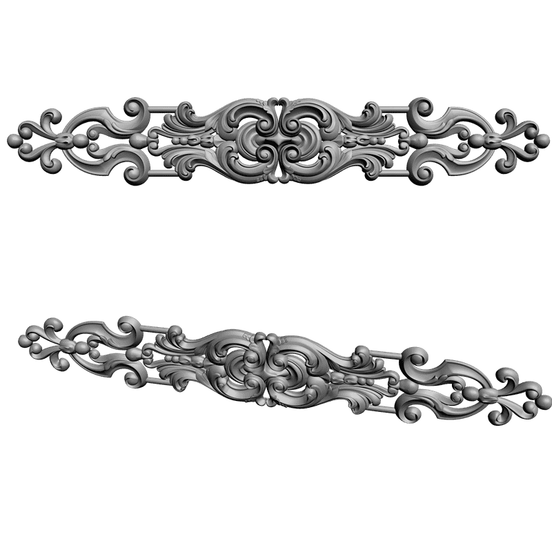 картинка Накладка резная D10-146 3D-STL.COM