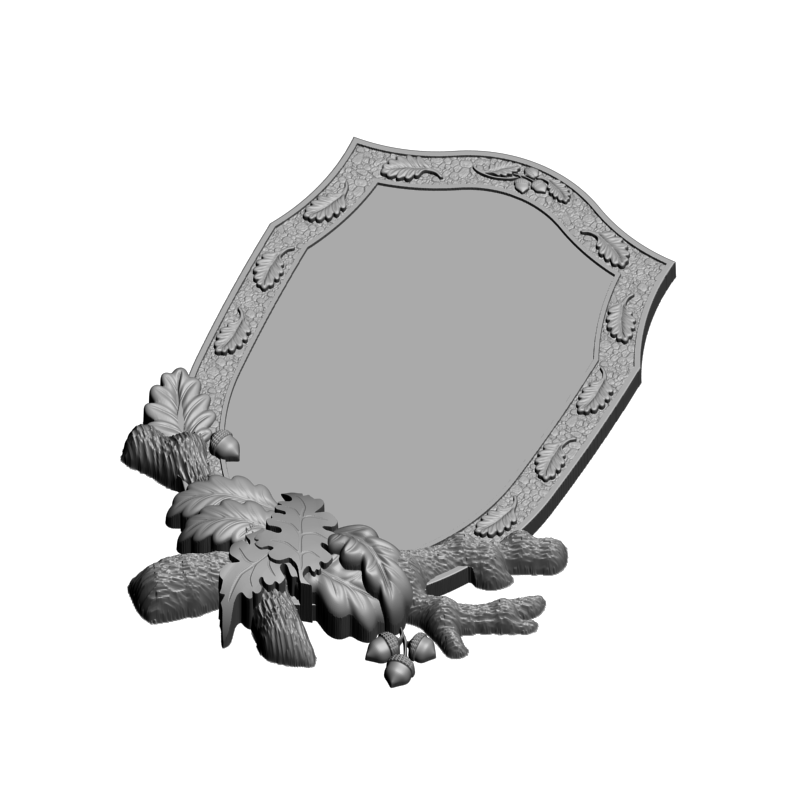 картинка Рама резная D14-562 3D-STL.COM