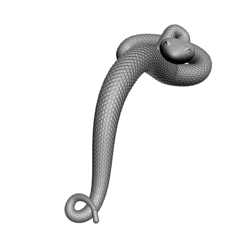 картинка Змея F2-032 3D-STL.COM