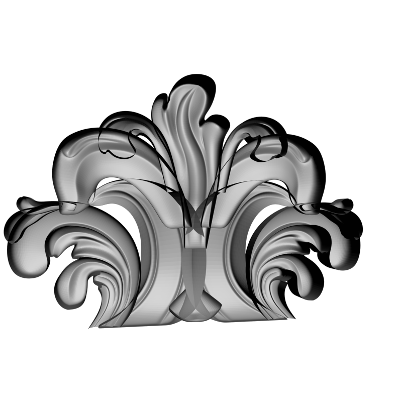 картинка Элемент декора D10-486 3D-STL.COM