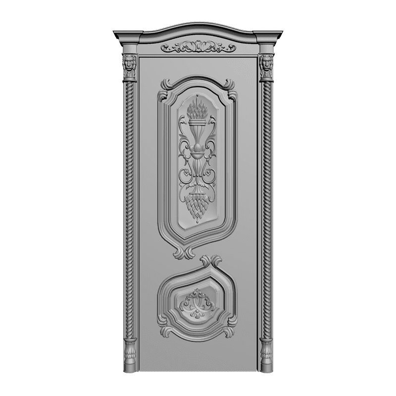 картинка Дверь резная H3-035 3D-STL.COM