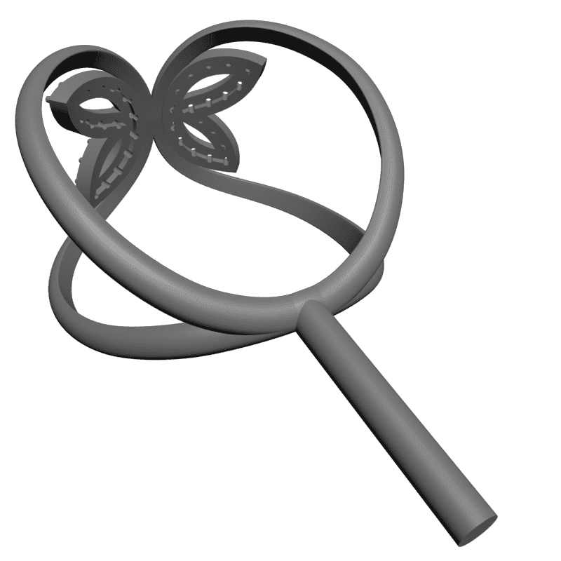 картинка Бабочка RY6-037 3D-STL.COM