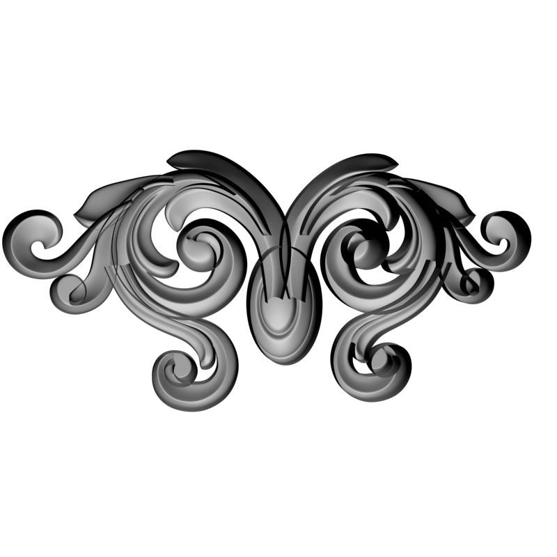 картинка Элемент декора D10-456 3D-STL.COM