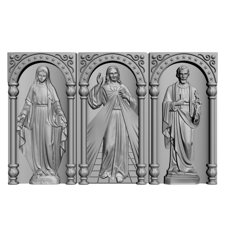 картинка Три фигуры V9-133 3D-STL.COM