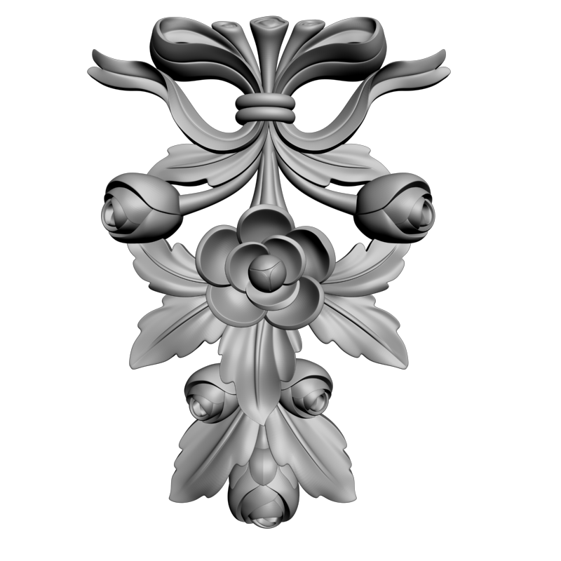 картинка Накладка декоративная D10-357 3D-STL.COM
