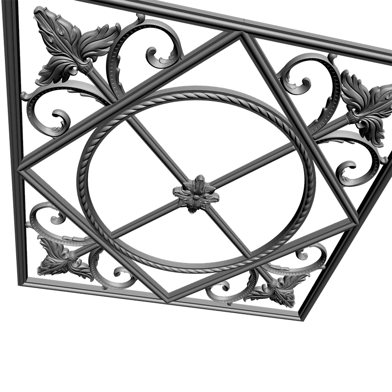 картинка Панель резная D11-101 3D-STL.COM