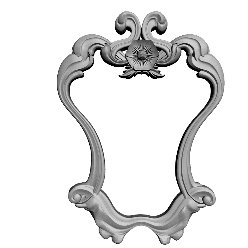 картинка Рама резная D14-229 3D-STL.COM