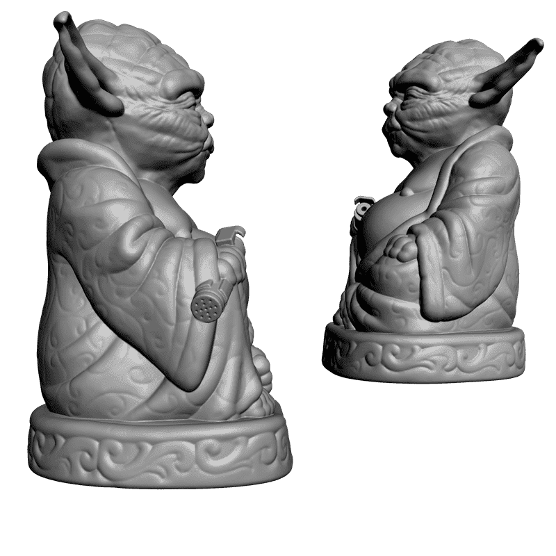 картинка Yoda PI1-061 3D-STL.COM