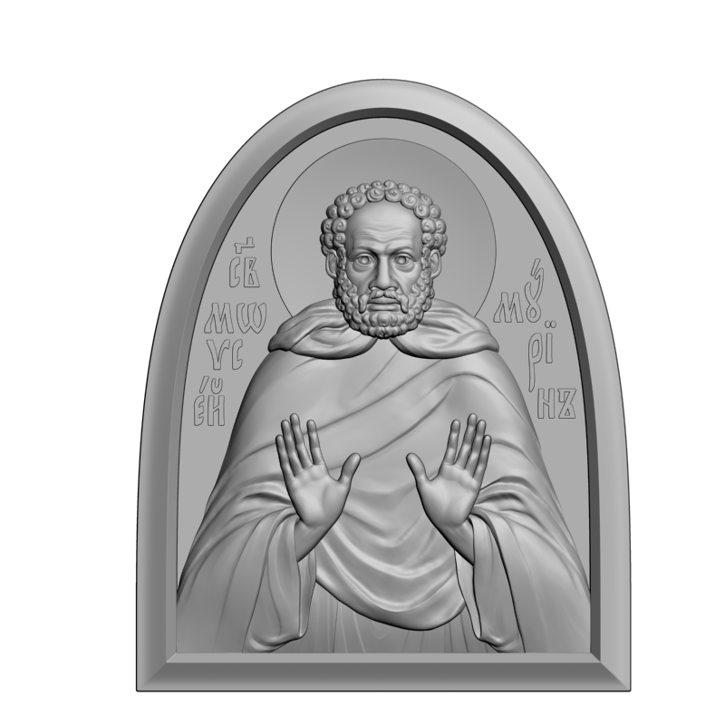 картинка Святой Моисей Мурин V3-433 3D-STL.COM