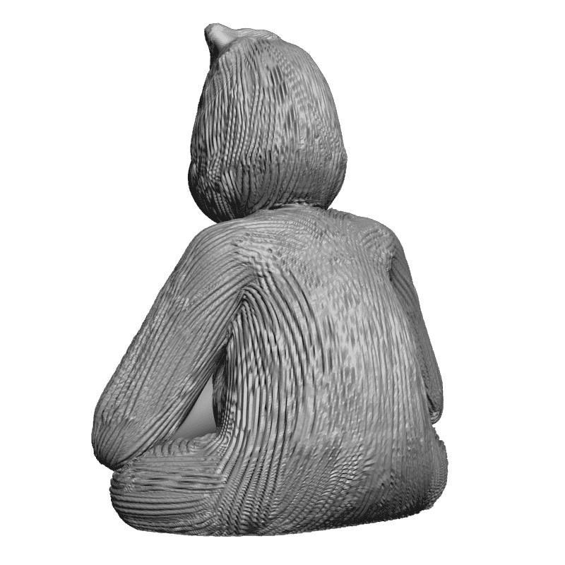 картинка Шимпанзе F1-193 3D-STL.COM