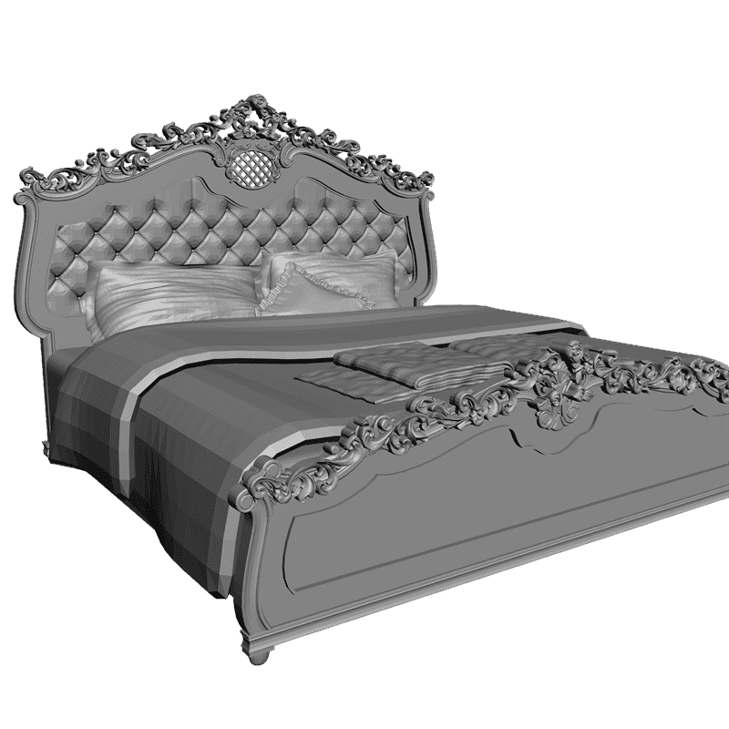 картинка Кровать M4-035 3D-STL.COM