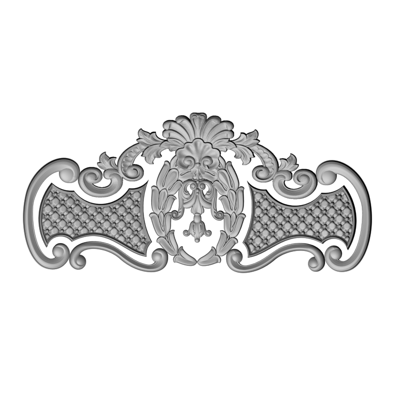 картинка Накладка декоративная рамная D10-415 3D-STL.COM