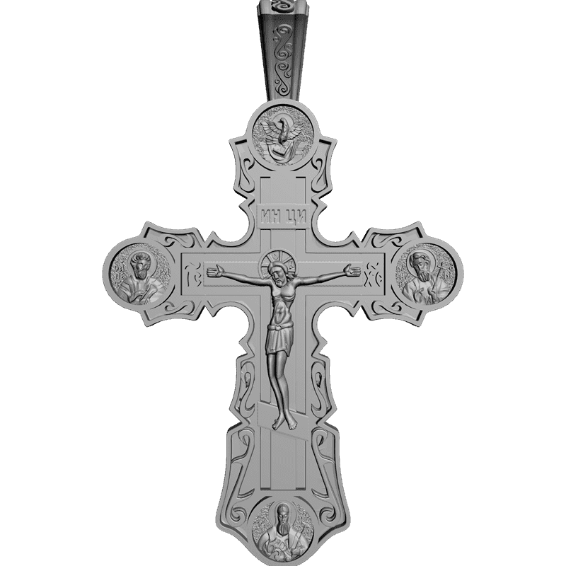 картинка Крестик RY4-032 3D-STL.COM