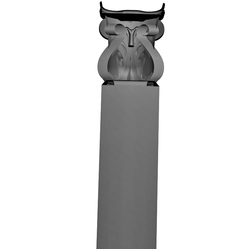 картинка Кронштейн резной D9-204 3D-STL.COM