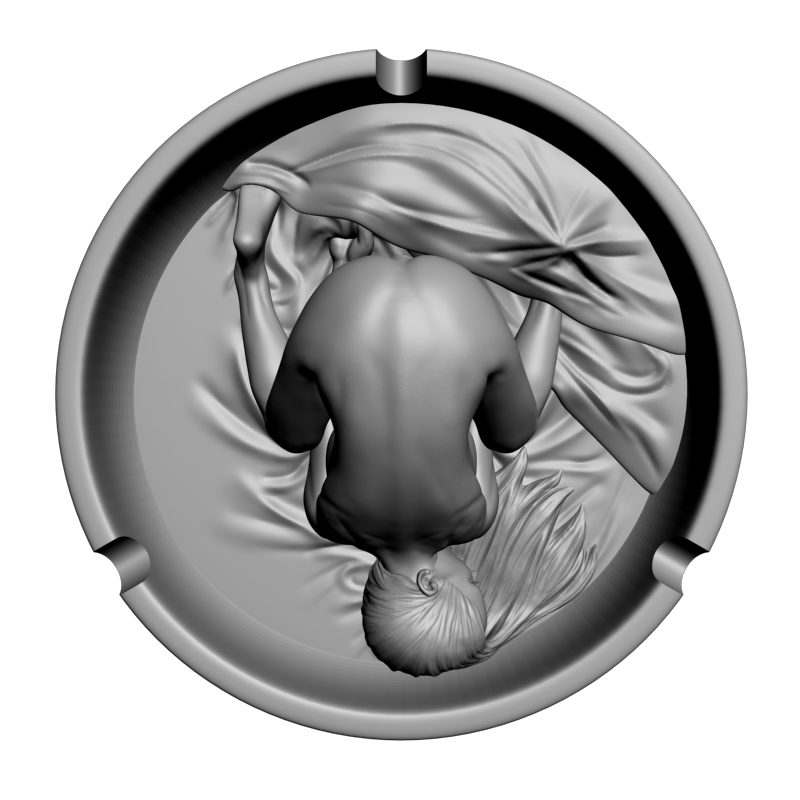 картинка Пепельница P4-578 3D-STL.COM