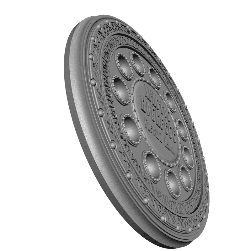 картинка Подставка для пасхальных яиц V8-004 3D-STL.COM