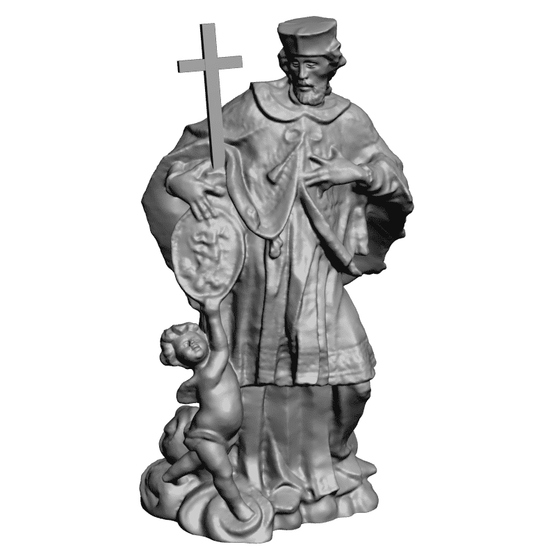 картинка Святой Евгений V9-074 3D-STL.COM