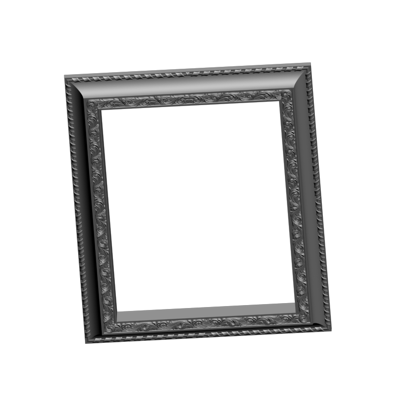 картинка Рамка резная D14-575 3D-STL.COM