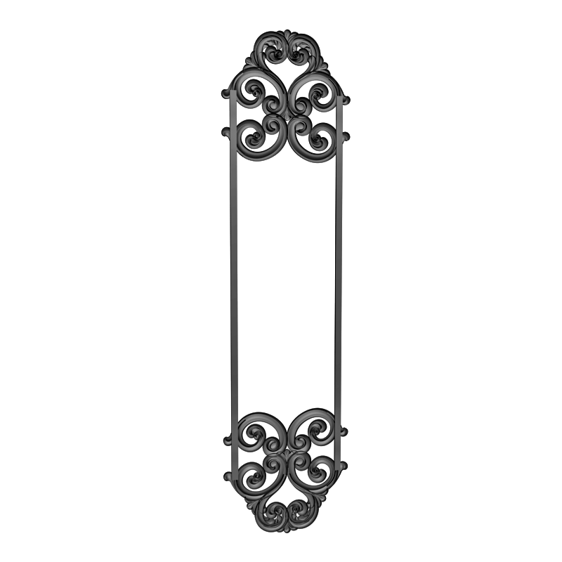 картинка Накладка декоративная рамная D10-404 3D-STL.COM
