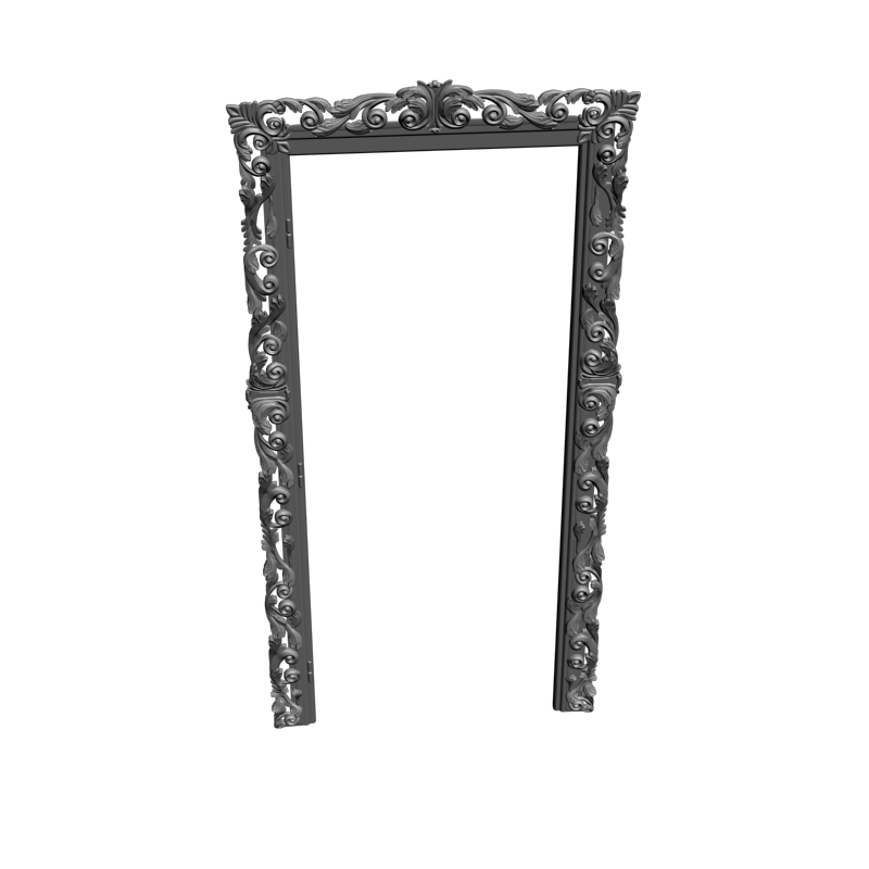 картинка Рамка резная D14-582 3D-STL.COM