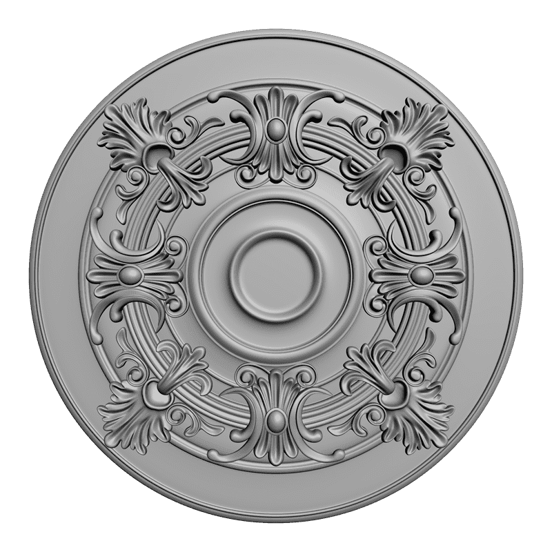 картинка Розетка резная D16-025 3D-STL.COM
