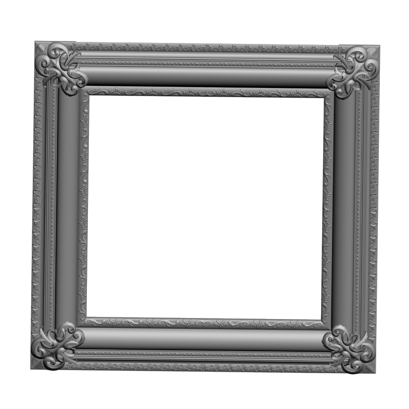 картинка Рама резная D14-470 3D-STL.COM