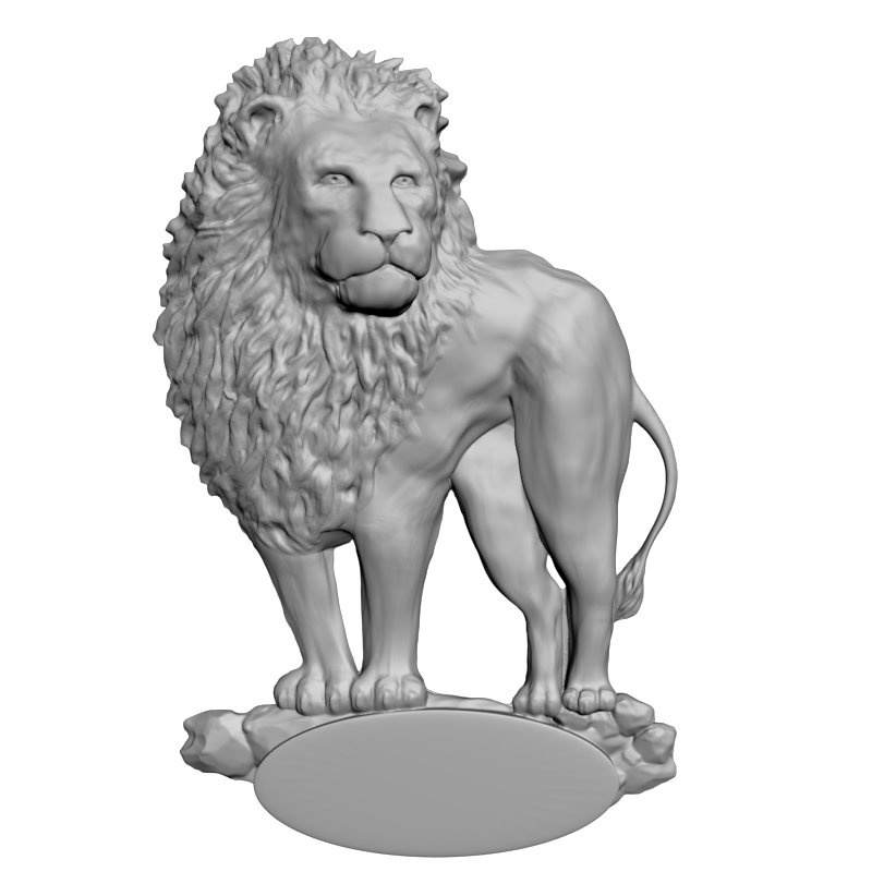 картинка Лев F1-240 3D-STL.COM