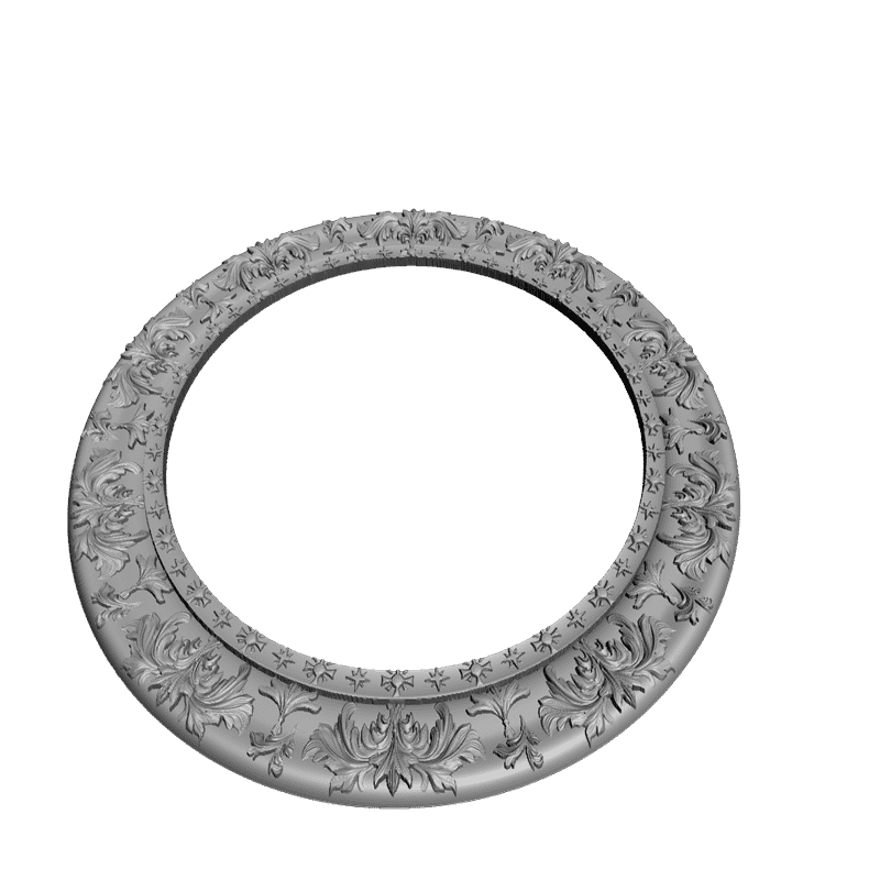 картинка Рама резная D14-248 3D-STL.COM