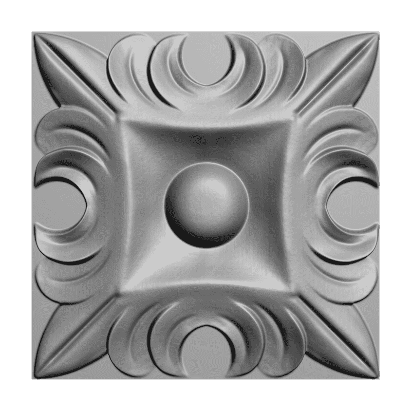 картинка Розетка резная D16-142 3D-STL.COM